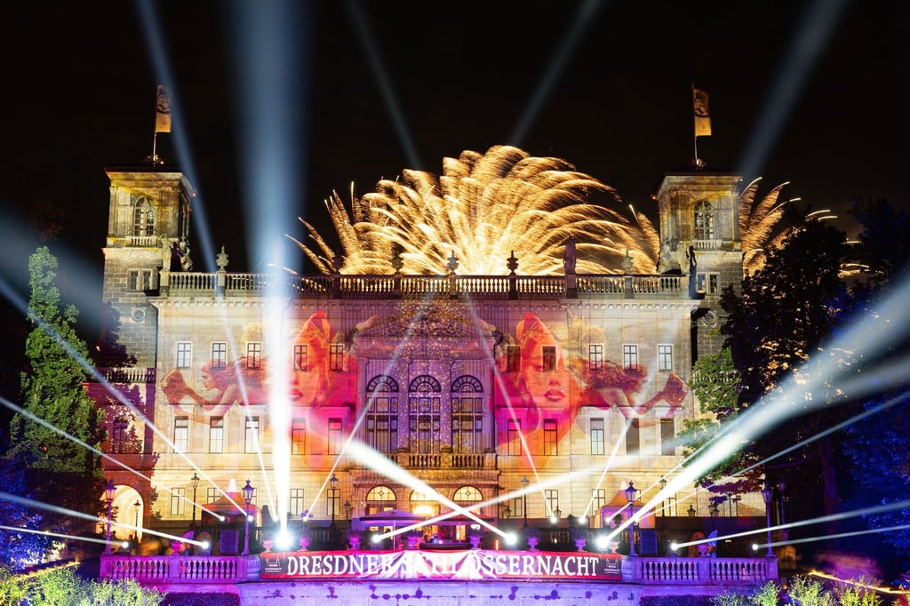 Dresden: Die 14. Dresdner Schlössernacht fand bei Traumwetter und Vollmond statt. Foto aktuell