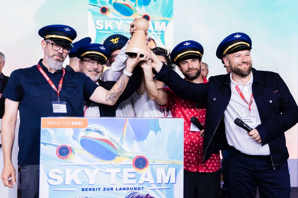 Die Macher von „Sky Team“ können sich über die international begeehrte Auszeichnung zum „Spiel des Jahres“ freuen.