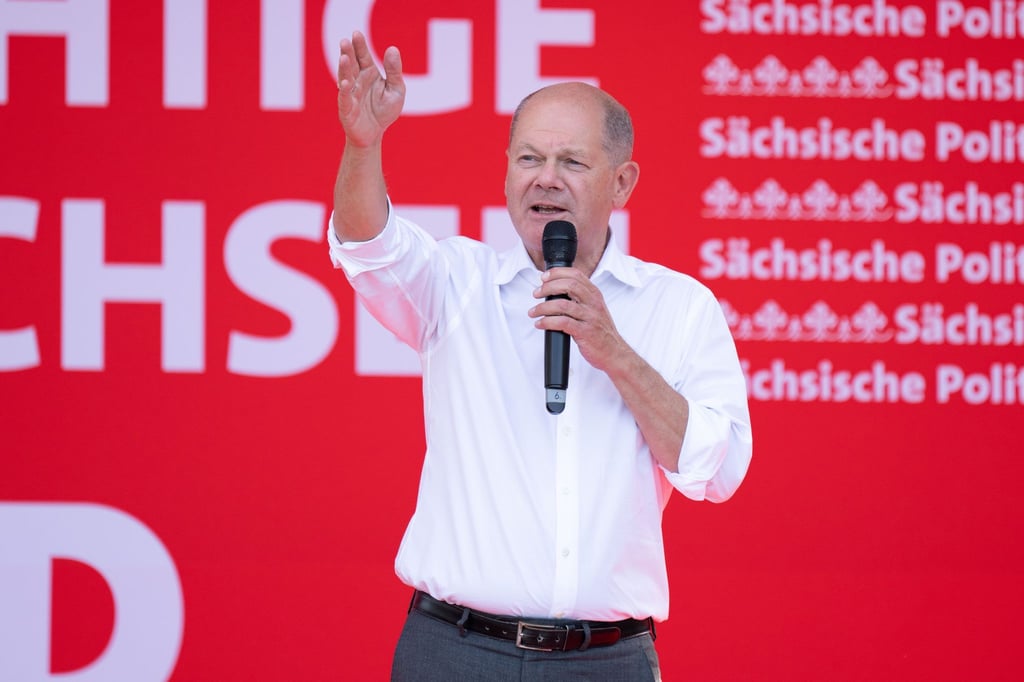 Dass die SPD bei der nächsten Bundestagswahl wie 2021 ein Ergebnis von über 25 Prozent erzielen könnte, glaubt nur eine kleine Minderheit der Parteimitglieder. (Archivbild)