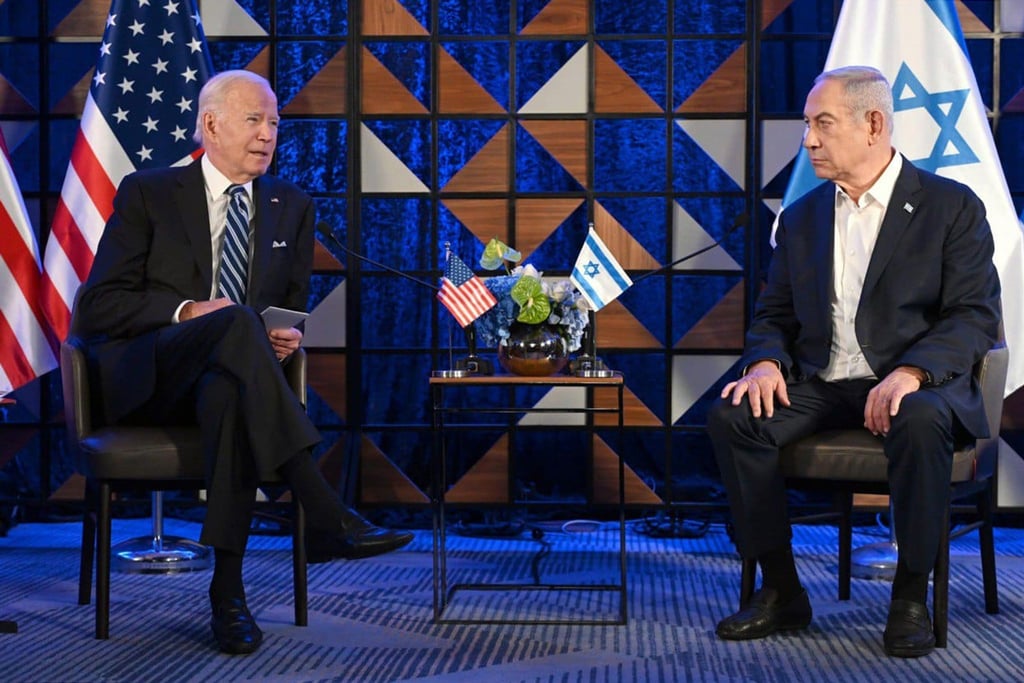 Netanjahu trifft Biden (Archivbild)