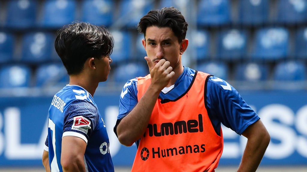 Tatsuya Ito und Jason Ceka vom 1. FC Magdeburg. Gehen sie oder bleiben sie?