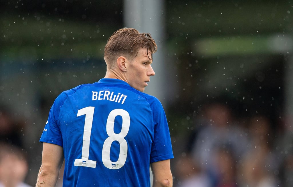 Luca Schuler ist im Sommer vom 1. FC Magdeburg zu Hertha BSC Berlin gewechselt. In der Hauptstadt glaubt der Stürmer nun an mehr Saisontore als zuletzt beim FCM.