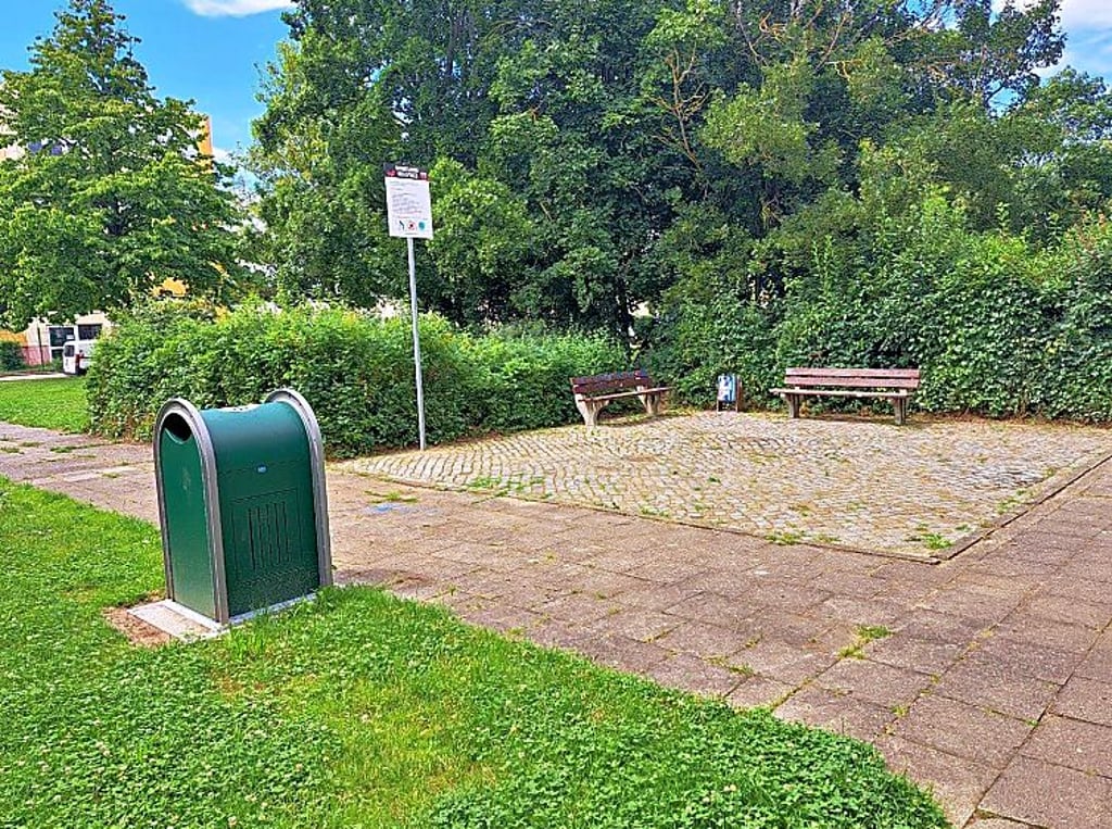 Ein Grillplatz befindet sich in der Parkanlage in der Windmühlenstraße in Köthen.