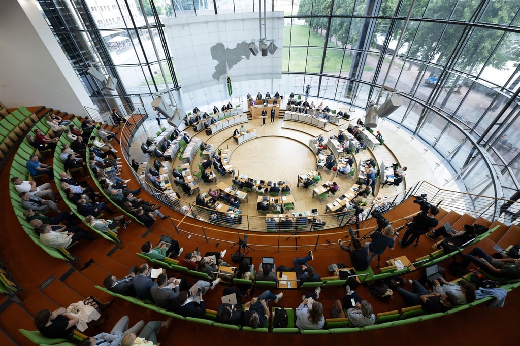 Am 1. September wird in Sachsen ein neuer Landtag gewählt. (Archivbild)