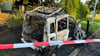 In Magdeburg hat ein gestohlenes Auto gebrannt.