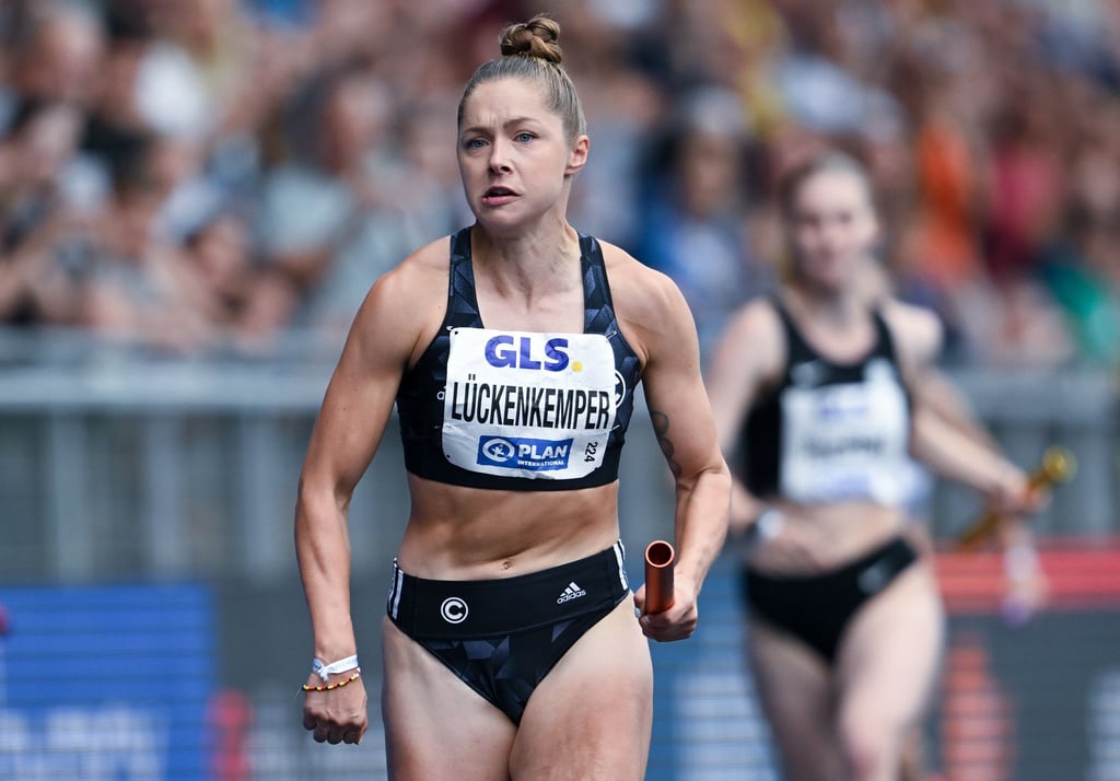 Musste in ihrer Olympia-Vorbereitung einen gesundheitlichen Rückschlag hinnehmen: Sprinterin Gina Lückenkemper.