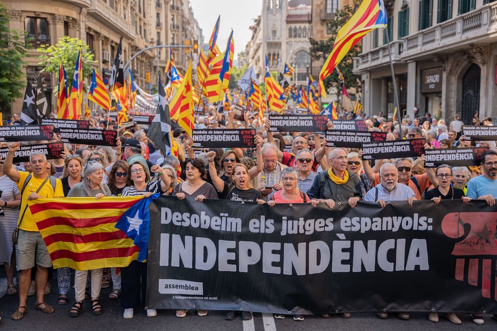 Der Katalonien-Konflikt schwelt in Spanien seit langem. (Archivbild)