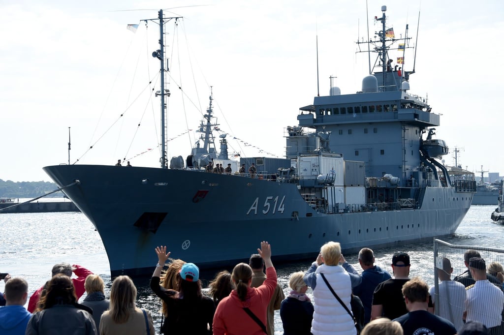 Der Tender "Werra" gehört in den kommenden Monaten einem Nato-Verband an. (Archivbild)