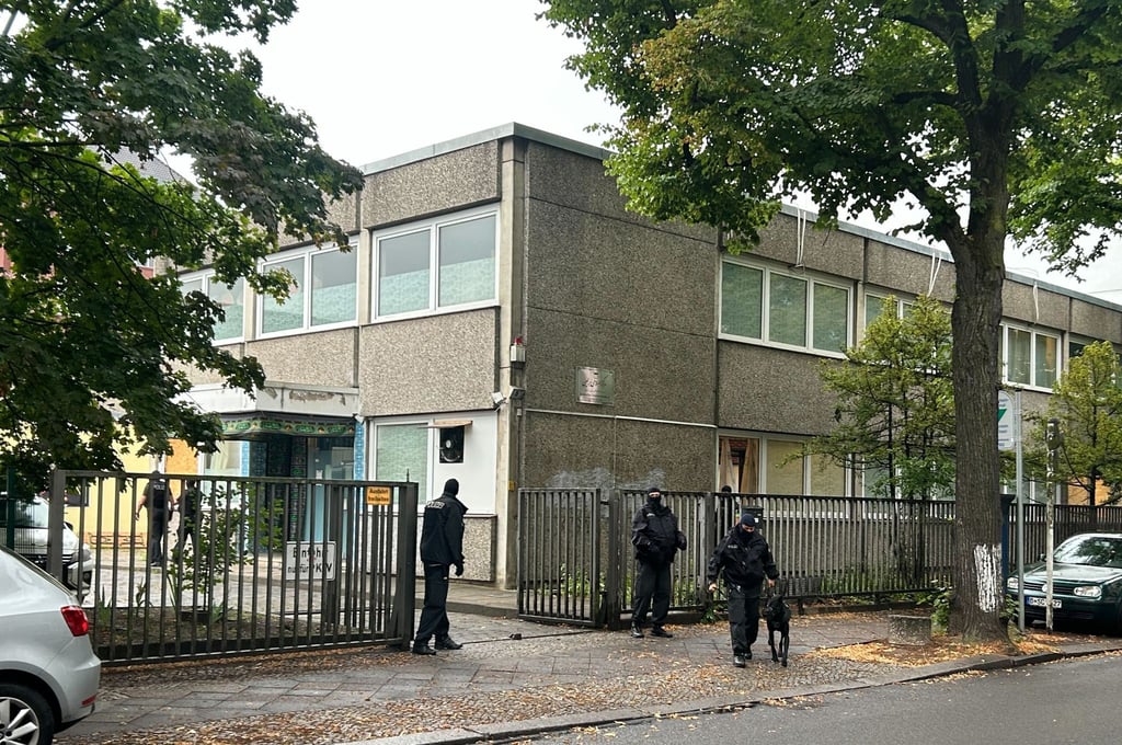 Einer der Durchsuchungsorte war in Tempelhof