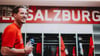 Janis Blaswich spielt ein Jahr als Leihspieler bei RB Salzburg. Dabei wird der Torwart gleich die Kapitänsbinde tragen.