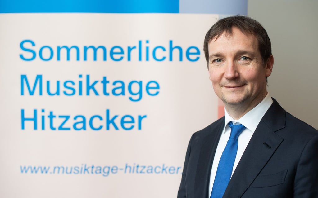 Oliver Wille ist der Intendant der Sommerlichen Musiktage Hitzacker. Zur Eröffnung kommt Anna Thalbach. (Archivfoto)