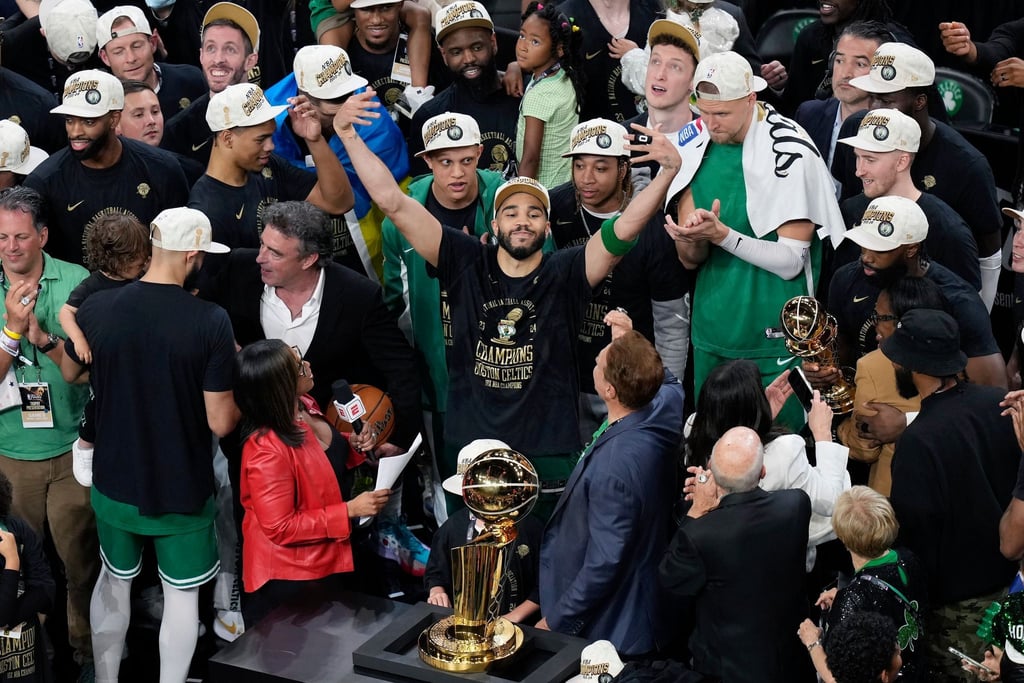 Der amtierende NBA-Meister Boston Celtics.