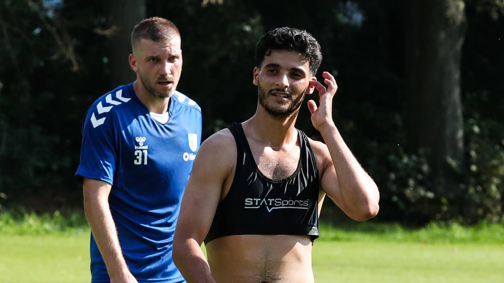 Mo El Hankouri trainiert beim 1. FC Magdeburg wieder voll mit und könnte schon am Freitag oder Samstag sein Comeback geben.