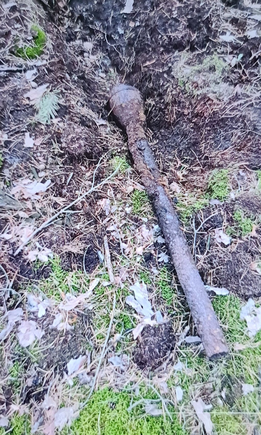 Diese Panzerfaustgranate ist nahe Blankenburg gefunden worden.