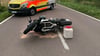 In Naumburg ist ein Motorradfahrer bei einem Unfall schwer verletzt worden.