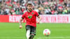 Ex-RB-Talent Eric Uhlmann (Hannover II) beim entscheidenden Elfmeter im Aufstiegsspiel gegen Würzburg