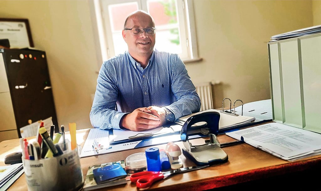 Lars Deutel aus Güntersberge ist nicht nur neu im Ortschaftsrat; der 46-Jährige wurde direkt zum Ortsbürgermeister gewählt.