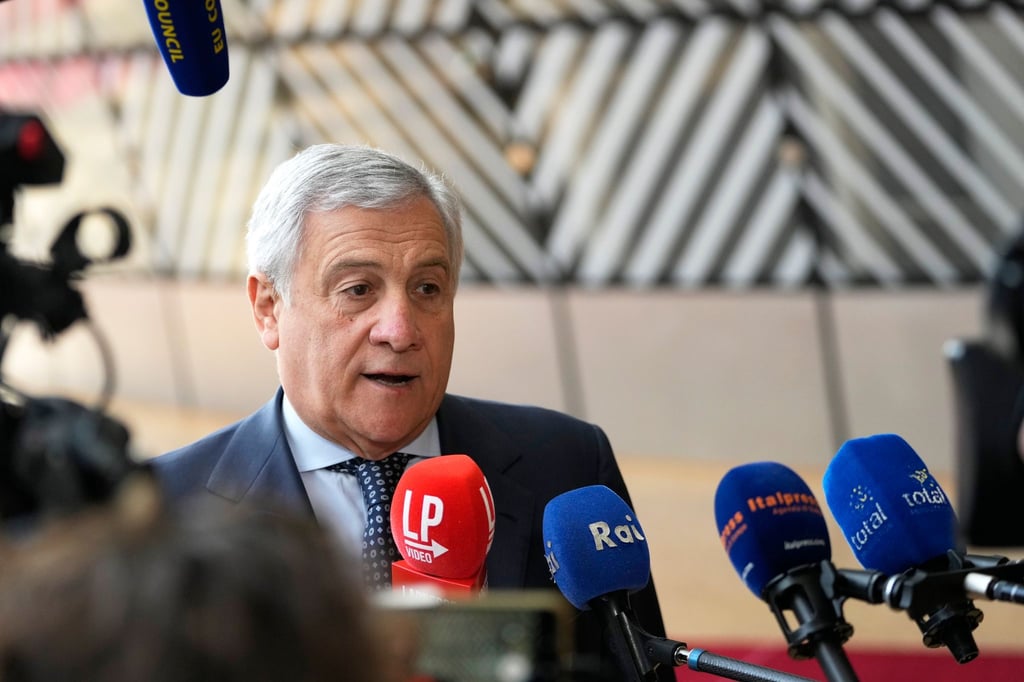 Italiens Außenminister Antonio Tajani sagte, nach 13 Jahren müsse die EU ihre Syrien-Politik an die „Entwicklung der Situation“ anpassen. (Foto: Archiv)
