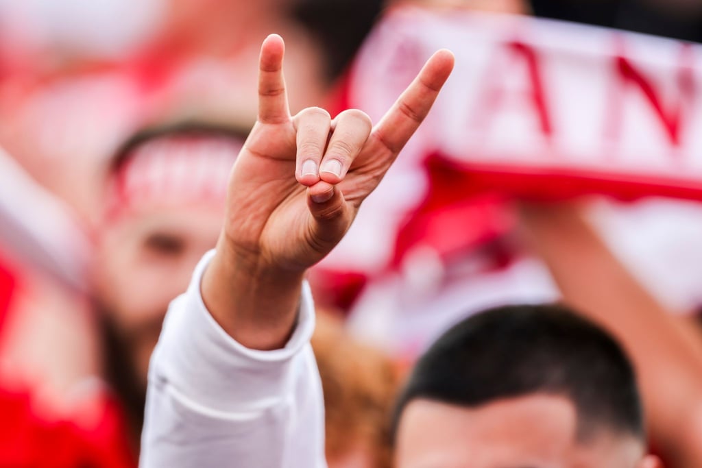Zumindest an Bayerns Schulen ist der Schweigefuchs weiterhin erlaubt. Im Gegensatz zum Fußballplatz: Hier sorgte die Handgeste - verstanden als Wolfsgruß - für einen Eklat. (Archivbild)
