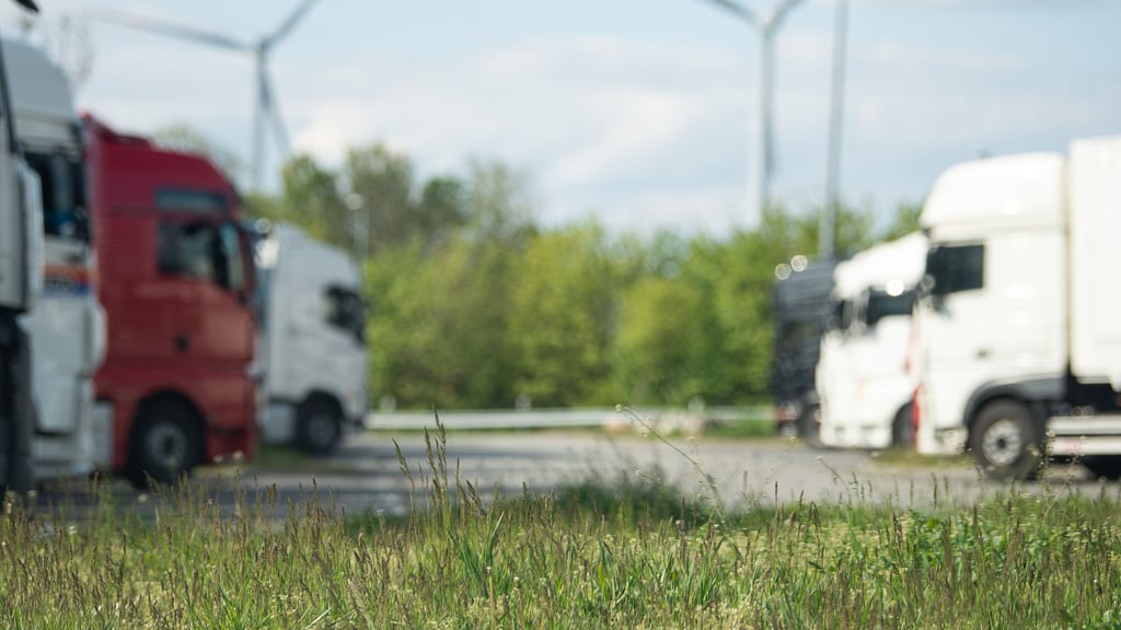 Planenschlitzer haben auf dem Saaletal-Parkplatz an der A38 bei Weißenfels Haushaltswaren von einem Lastwagen gestohlen.