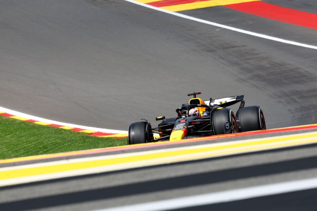 Max Verstappen gibt in Spa Gas.