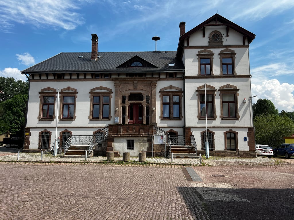 Im Rathaus in Wallwitz fand die erste Sitzung statt.
