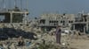 Im zerstörten Gazastreifen sehnen sich die Palästinenser nach einer Waffenruhe. Die diesbezüglichen Verhandlungen stocken.