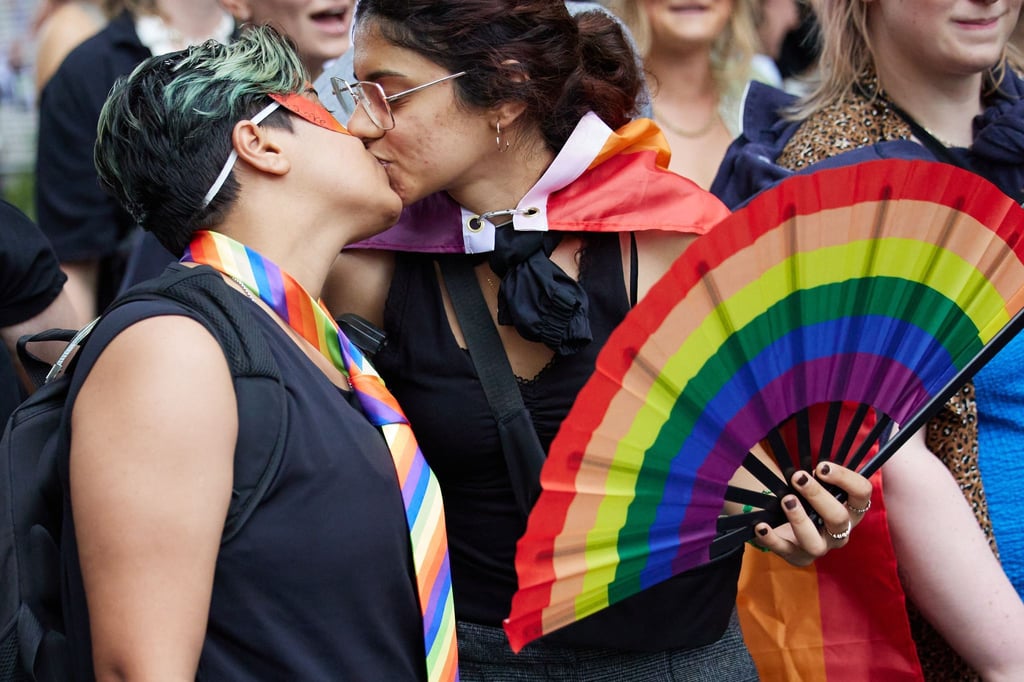 9000 Teilnehmende beim Dyke* March.