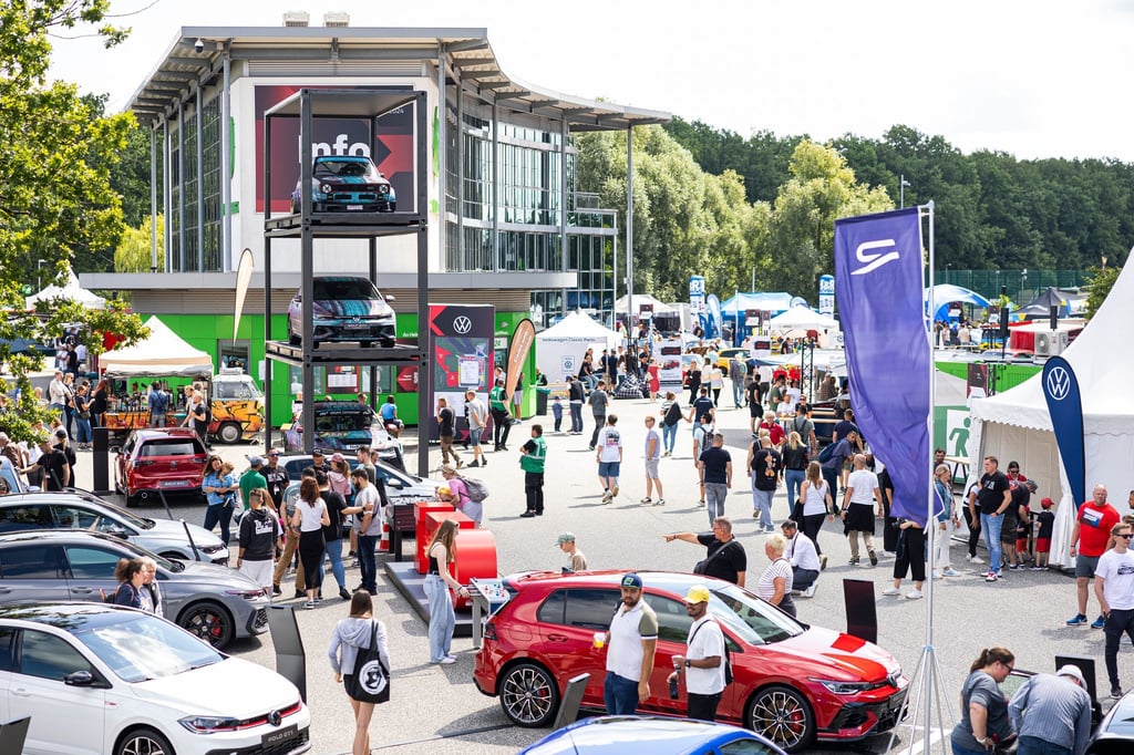 GTI-Treffen in Wolfsburg: 15.000 kamen zur Premiere direkt am VW-Werk.