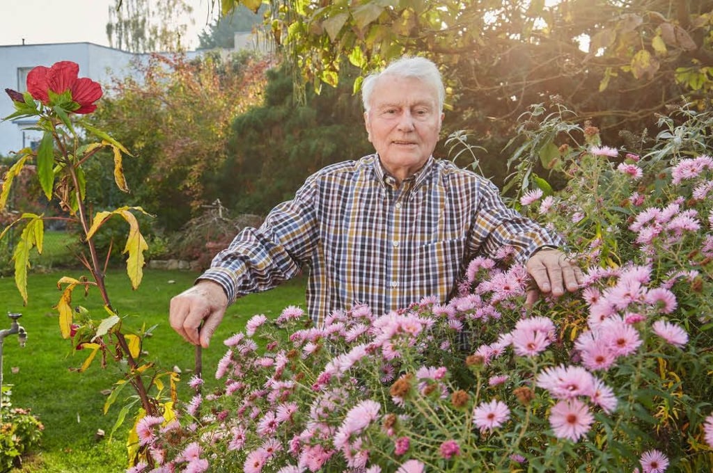 Zeitzeuge Heinrich Laas war verantwortlich für die Aussaat des Riesenbärenklaus im ehemaligen Institut für Pflanzenzucht.