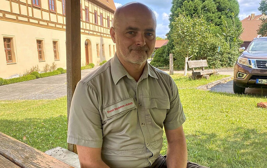 Roland Sterner, Leiter des Betreuungsforstamtes Annaburg