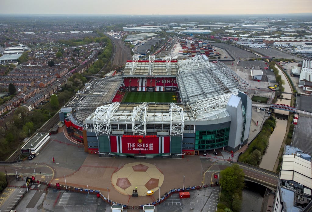 Manchester United spielt seit 1910 im Old Trafford.