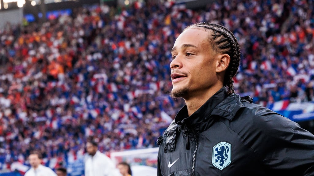 Bislang letzter Auftritt in Leipzig: Xavi Simons bei der EM mit Holland.