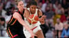 Nyara Sabally hat sich beim Sieg der deutschen Basketballerinnen eine leichte Gehirnerschütterung zugezogen.