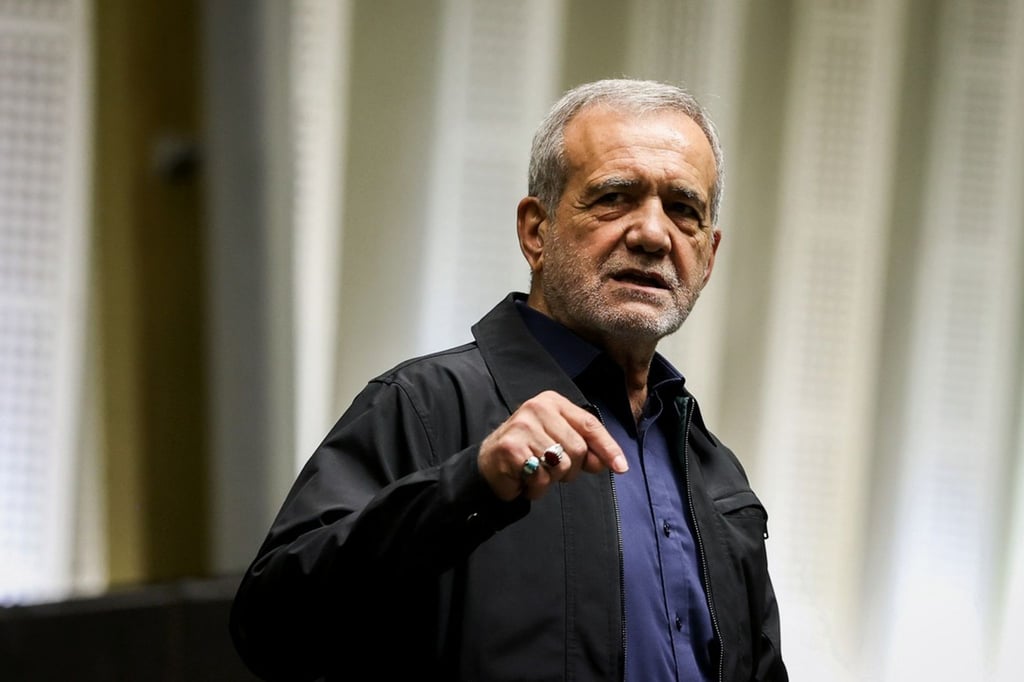 Massud Peseschkian ist als neuer Präsident des Irans vereidigt worden. (Archivbild)