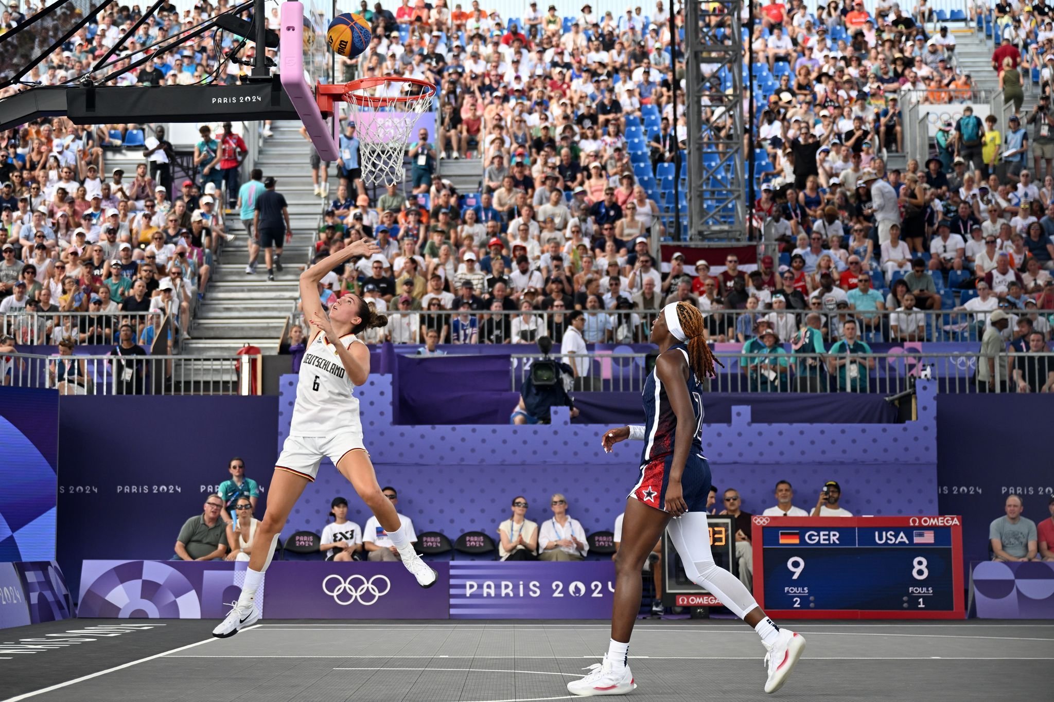 Olympische Spiele in Paris Deutscher Coup zum Start der 3x3Basketball