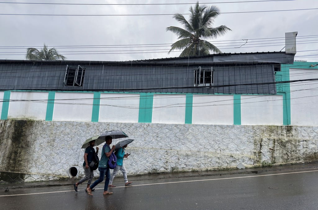 Heftiger Regen in Indien - mit schlimmen Folgen für die Bevölkerung. (Foto aktuell)