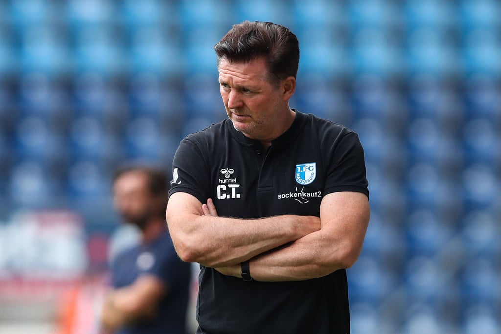 FCM-Cheftrainer Christian Titz geht mit seiner Mannschaft in die dritt Zweitligasaison in Folge.