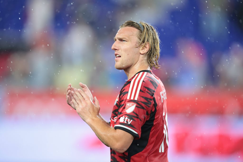 Emil Forsberg im Trikot von New York.