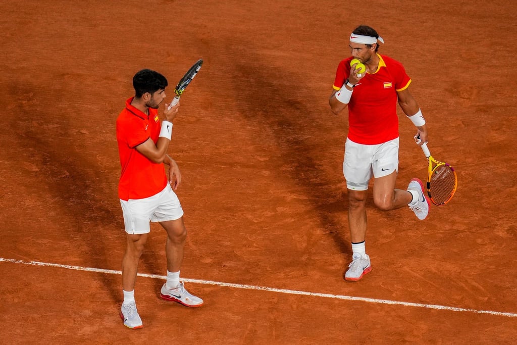 Der Traum von einer Medaille ist für das Doppel Carlos Alcaraz und Rafael Nadal vorbei.