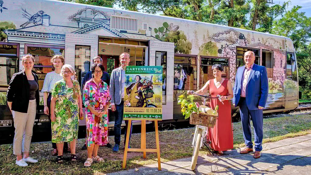 Das Gartenreichfest wird von vielen Kooperationspartnern veranstaltet. Einige von ihnen haben in Wörlitz Schlaglichter aufs Programm geworfen.