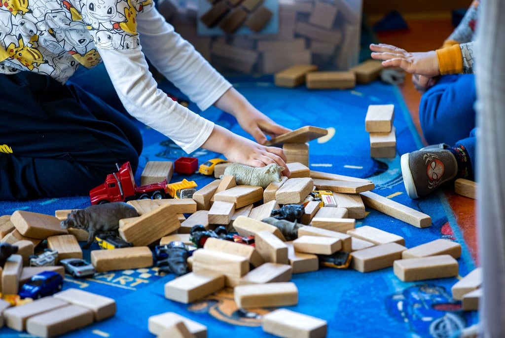 Viele Kleinkinder in Sachsen-Anhalt werden betreut. (Archivbild)