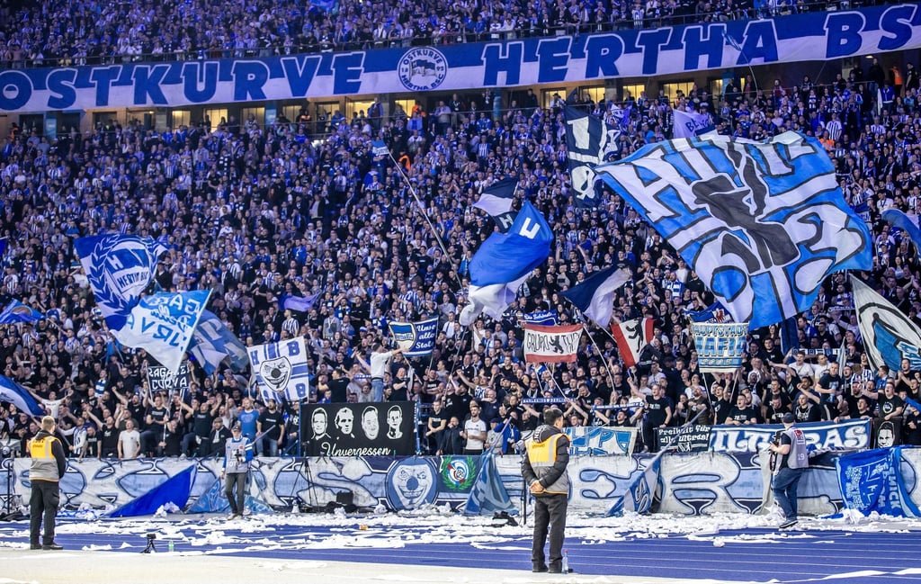 Bei den Dauerkarten legt Hertha BSC wieder zu.