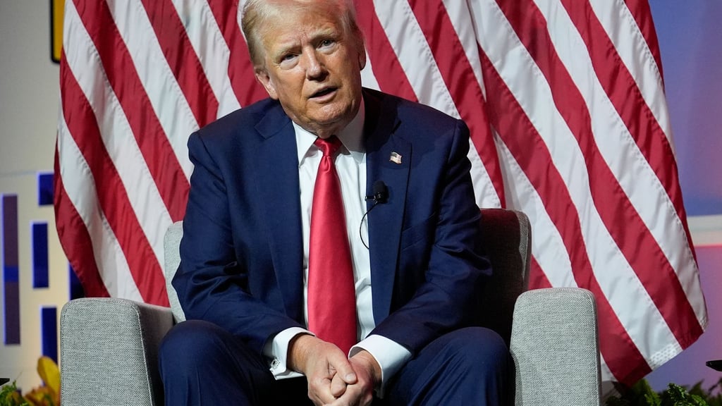 Der republikanische US-Präsidentschaftskandidat Donald Trump hat seinen Vize J.D. Vance halbherzig gegen Kritik verteidigt und dessen Bedeutung im Wahlkampf heruntergespielt.