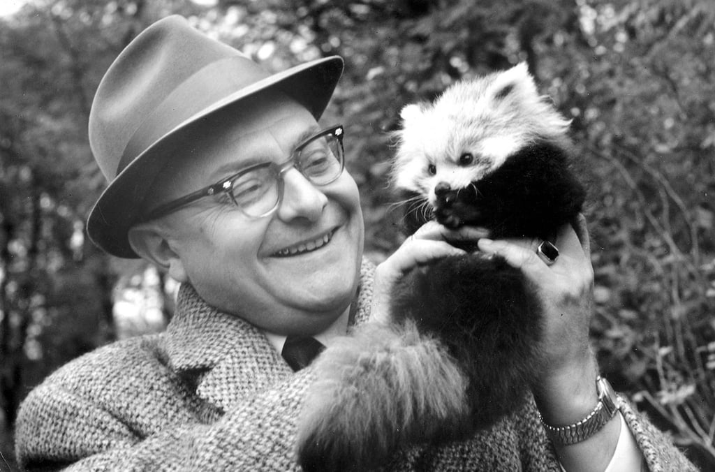 Tierpark-Direktor Heinrich Dathe.