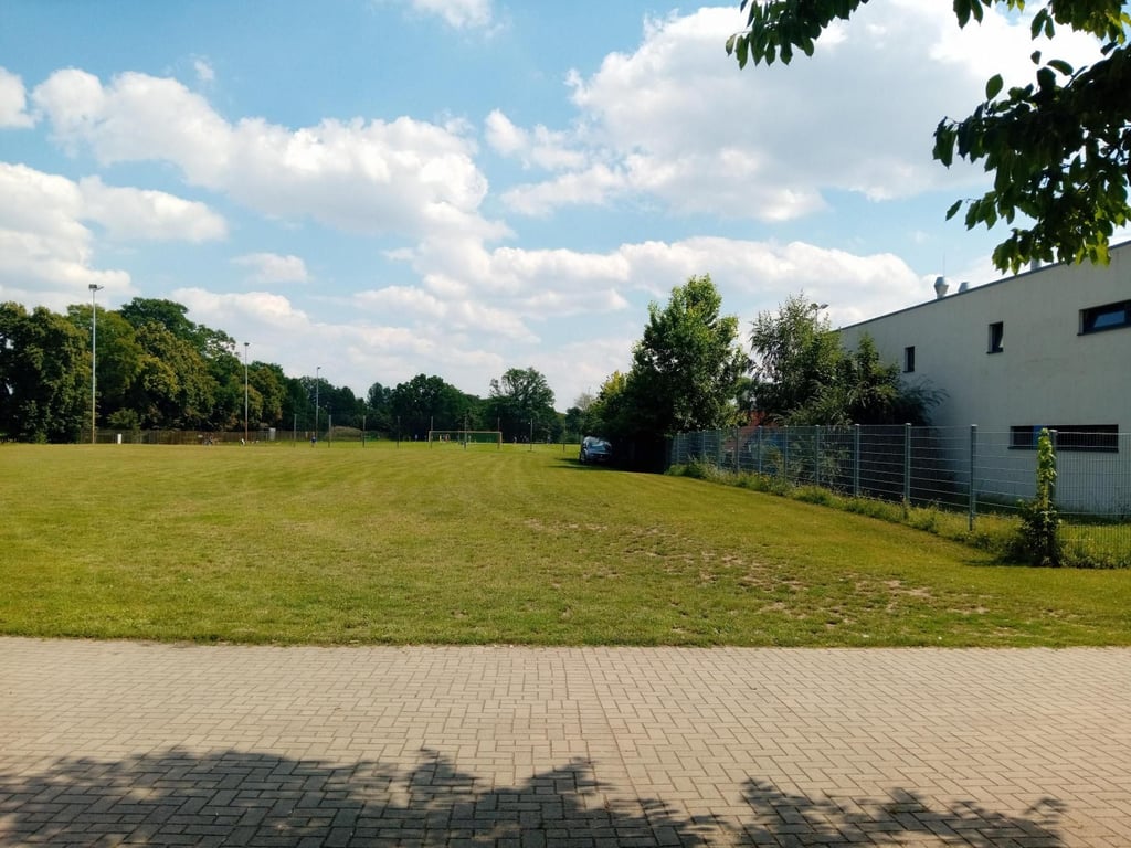 An der Avent-Arena in Magdeburg soll ein neues Trainingszentrum entstehen. Die Pläne liegen der Stadt bereits seit Ende 2023 vor.