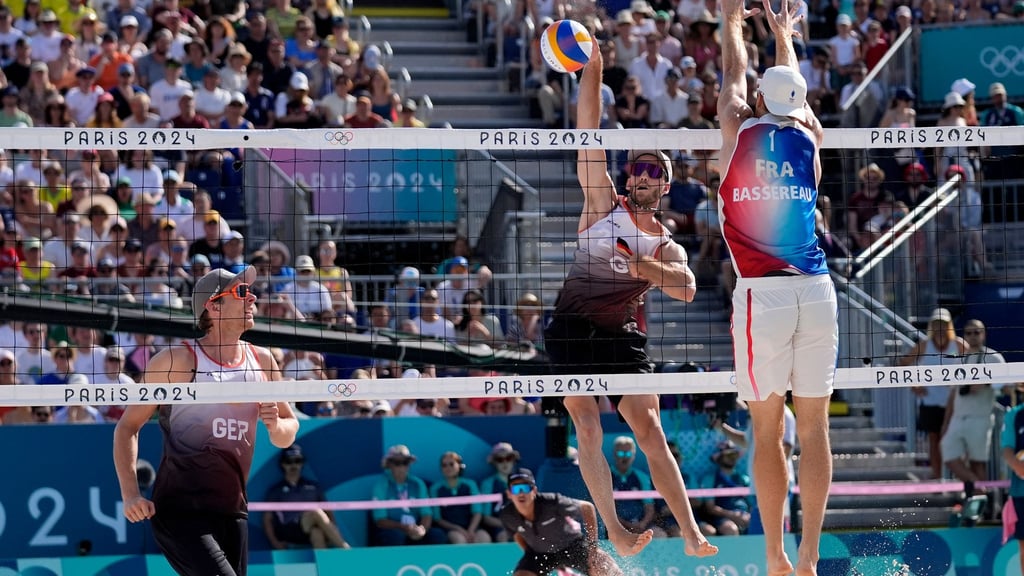 Die Deutschen wollen eine Medaille holen.