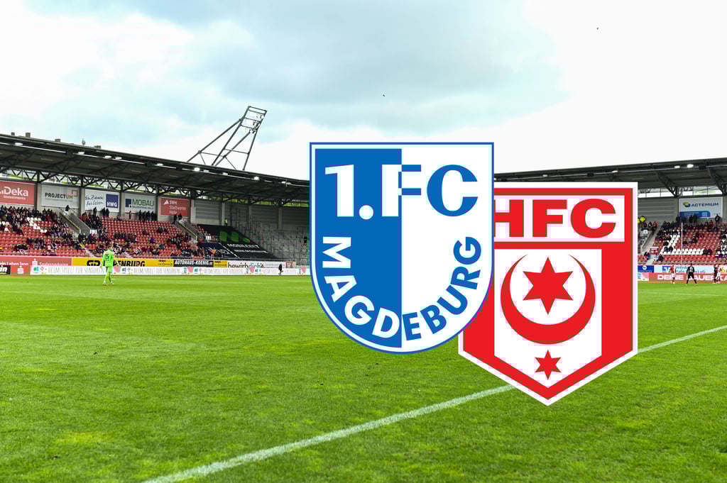 Die Frauen vom 1. FC Magdeburg besiegten den Halleschen FC im Leuna-Chemie-Stadion.