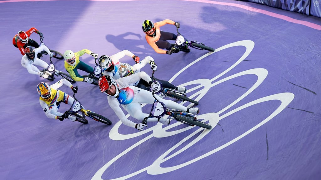 Die deutschen BMX-Rennfahrer waren im Viertelfinale chancenlos.