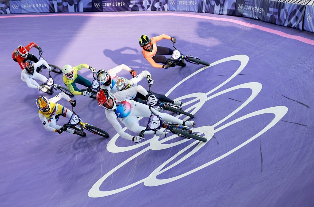 Die deutschen BMX-Rennfahrer waren im Viertelfinale chancenlos.